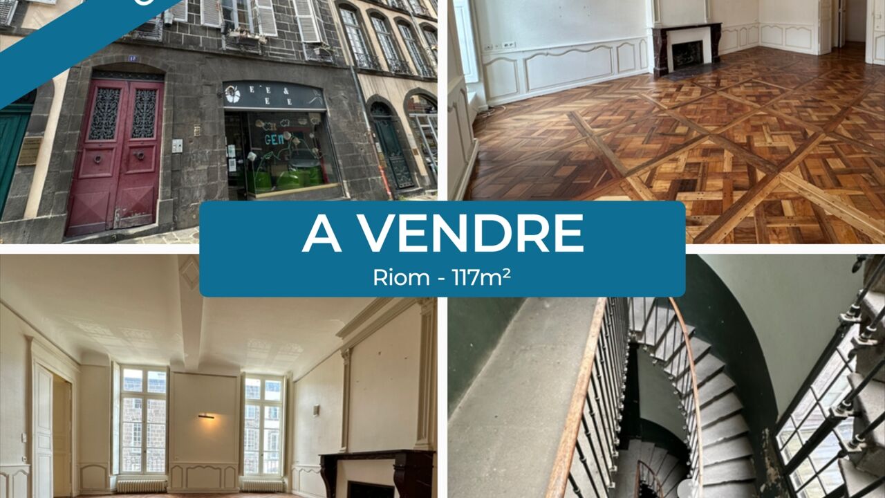 appartement 3 pièces 117 m2 à vendre à Riom (63200)