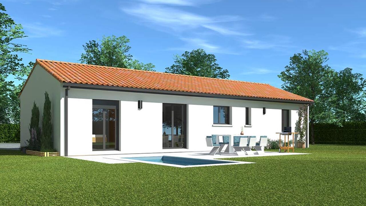 maison 72 m2 à construire à Pissos (40410)