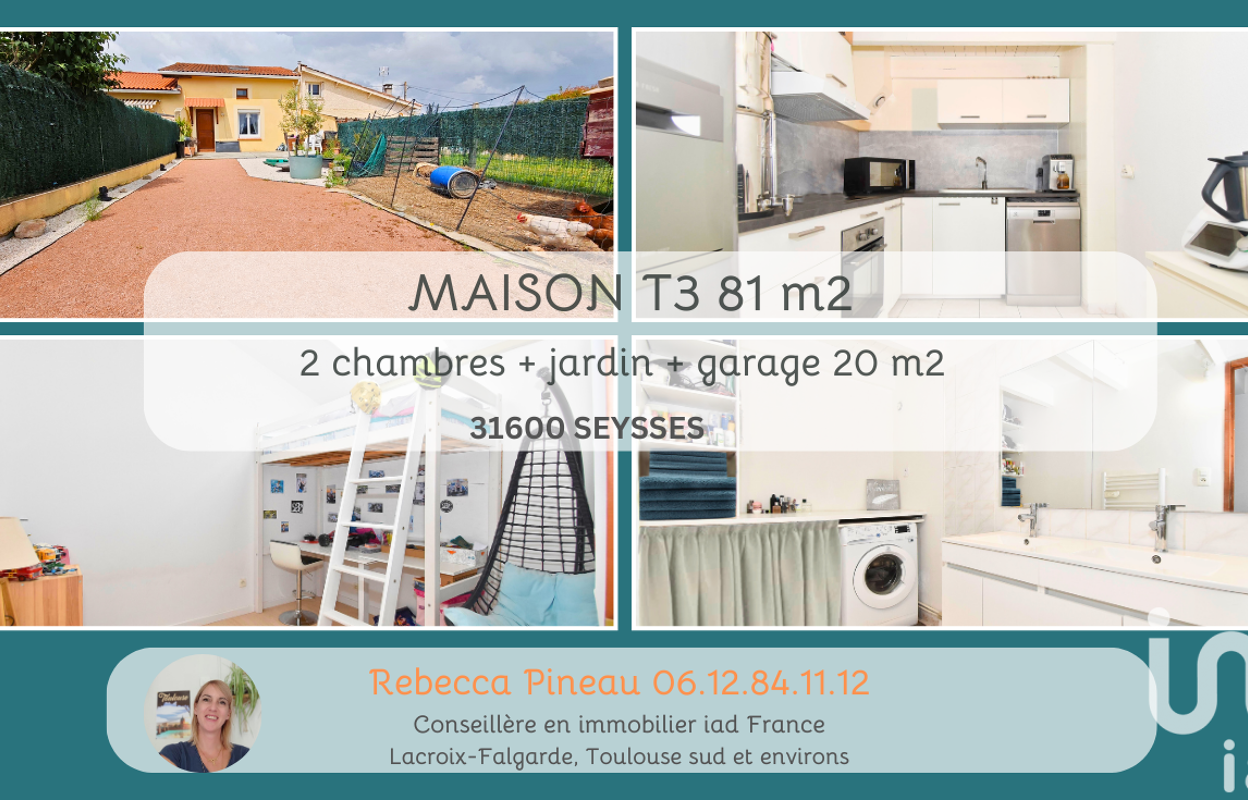 maison 3 pièces 81 m2 à vendre à Seysses (31600)