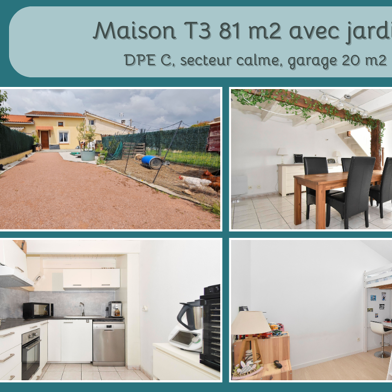 Maison 3 pièces 81 m²