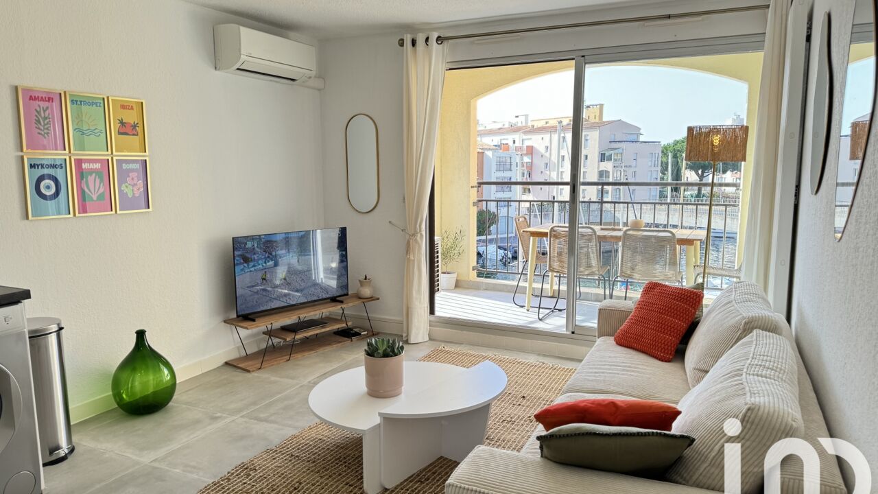 appartement 3 pièces 38 m2 à vendre à Cap d'Agde (34300)