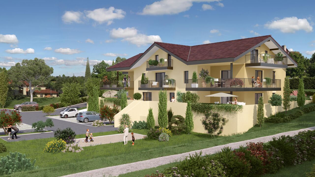 appartement neuf T2, T3, T4 pièces 41 à 89 m2 à vendre à Saint-Cergues (74140)