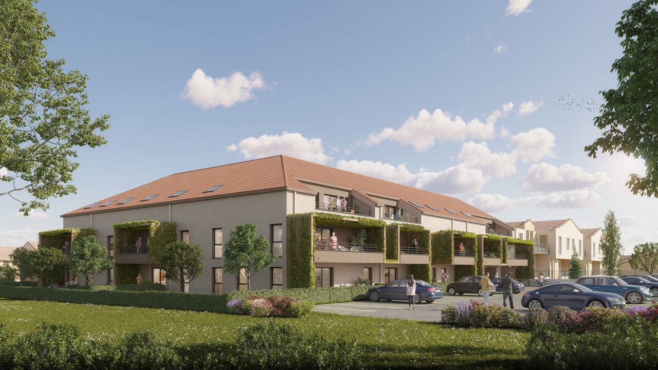 appartement neuf T1, T2, T3, T4 pièces 30 à 100 m2 à vendre à Cattenom (57570)