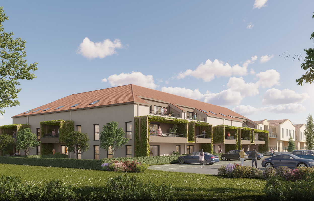 appartement neuf T1, T2, T3, T4 pièces 30 à 100 m2 à vendre à Cattenom (57570)