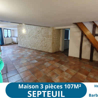 Maison 3 pièces 107 m²