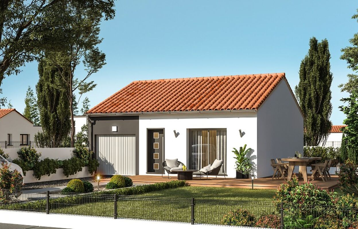 maison 3 pièces 55 m2 à vendre à Saint-Hilaire-de-Chaléons (44680)