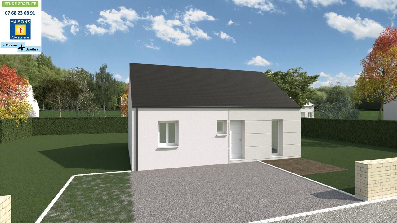 maison 63 m2 à construire à Nemours (77140)