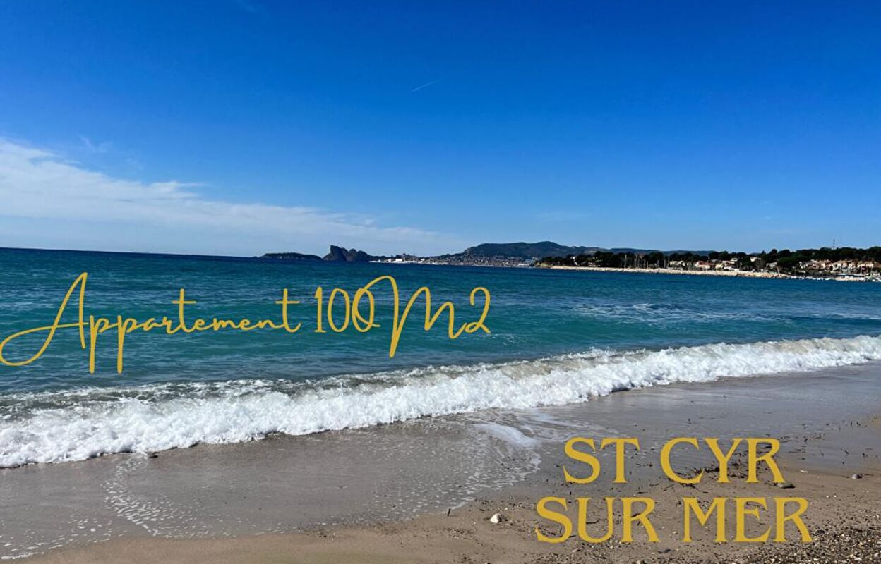 appartement 4 pièces 101 m2 à vendre à Saint-Cyr-sur-Mer (83270)