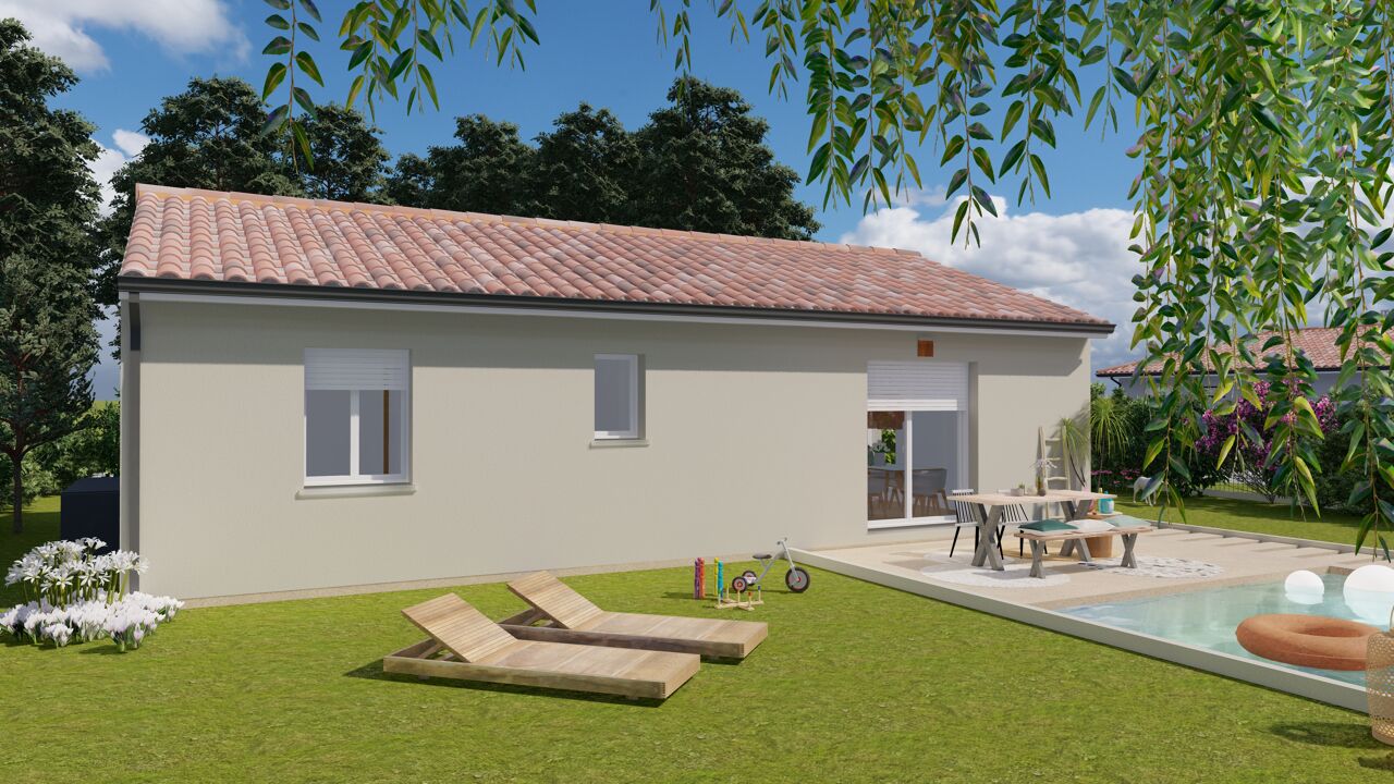 maison 75 m2 à construire à Beynac (87700)