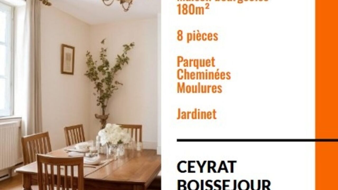 maison 8 pièces 180 m2 à vendre à Ceyrat (63122)