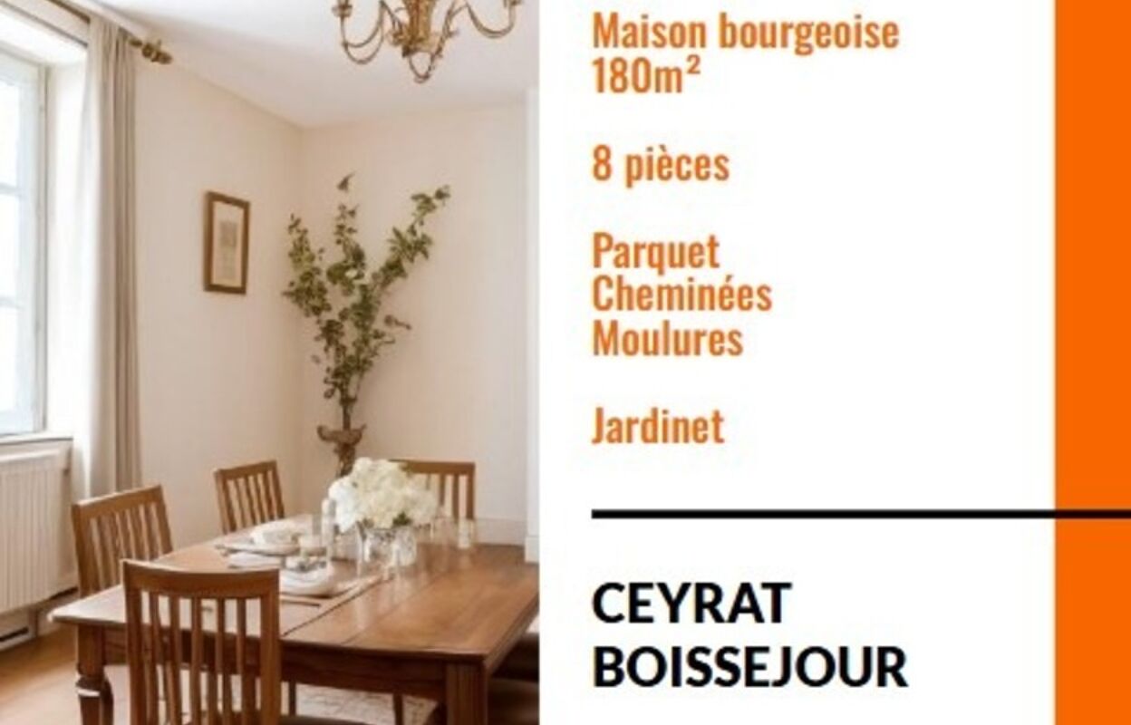 maison 8 pièces 180 m2 à vendre à Ceyrat (63122)