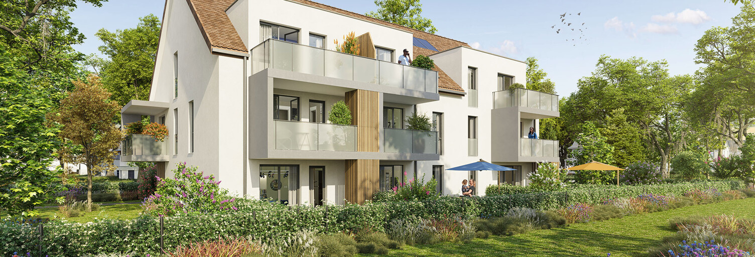 Appartement neuf T2, T3, T4 Pièce 0 à 75 m² à vendre à Ostwald (67540)