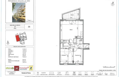 location appartement 971 € CC /mois à proximité de Saint-Vincent-de-Barbeyrargues (34730)