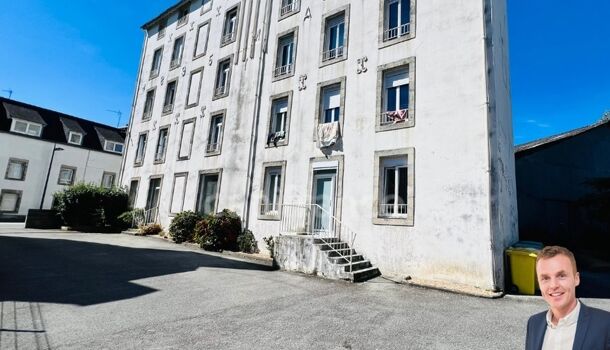 Appartement 1 pièces  à vendre Quimper 29000