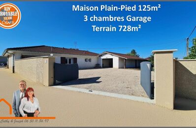 vente maison 249 000 € à proximité de Marlieux (01240)