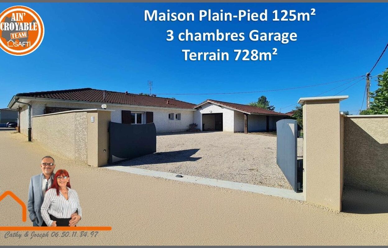 maison 4 pièces 125 m2 à vendre à Châtillon-sur-Chalaronne (01400)