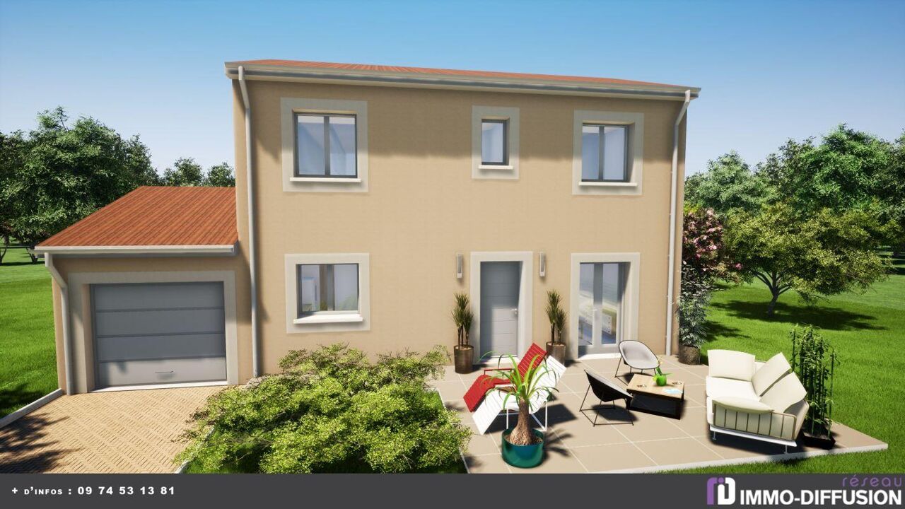 maison 5 pièces 90 m2 à vendre à Lancié (69220)