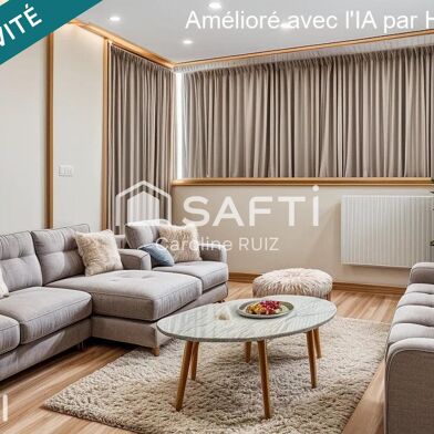 Appartement 3 pièces 62 m²