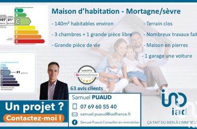 vente maison 176 300 € à proximité de Maulévrier (49360)