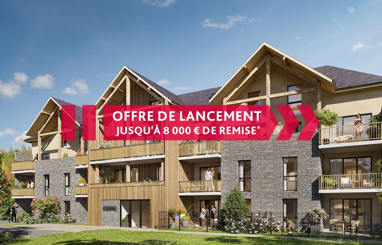 appartement neuf T1, T2, T3 pièces 42 à 74 m2 à vendre à Saint-Lary-Soulan (65170)