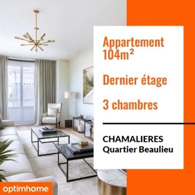 Appartement 4 pièces 104 m²