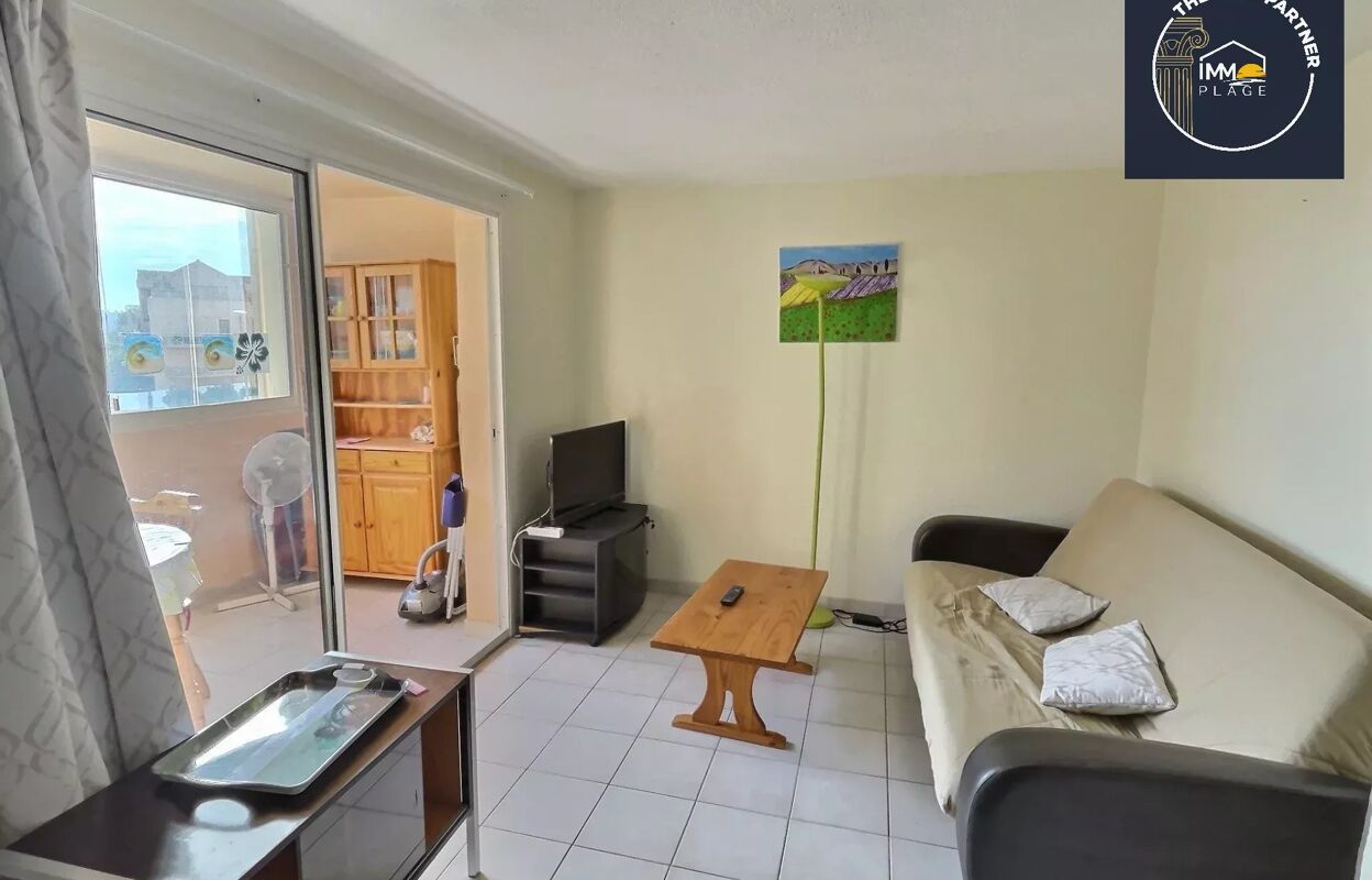 appartement 2 pièces 25 m2 à vendre à Valras-Plage (34350)