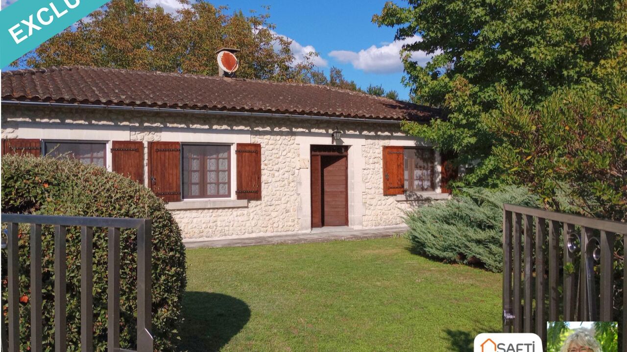 maison 3 pièces 114 m2 à vendre à Brie-sous-Chalais (16210)