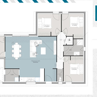 Maison à construire 5 pièces 100 m²