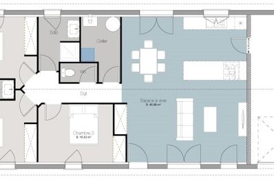 maison 90 m2 à construire à Mios (33380)