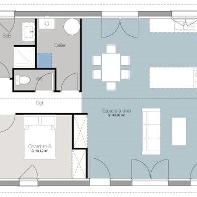 Maison à construire 4 pièces 90 m²