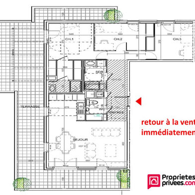 Appartement 4 pièces 100 m²