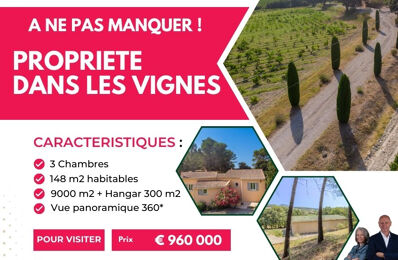 vente maison 960 000 € à proximité de Entraigues-sur-la-Sorgue (84320)