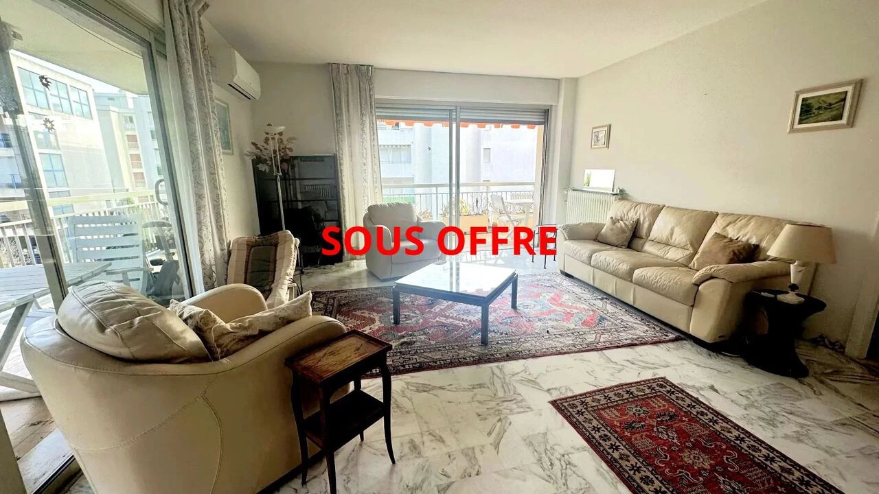 appartement 3 pièces 63 m2 à vendre à Cannes (06400)