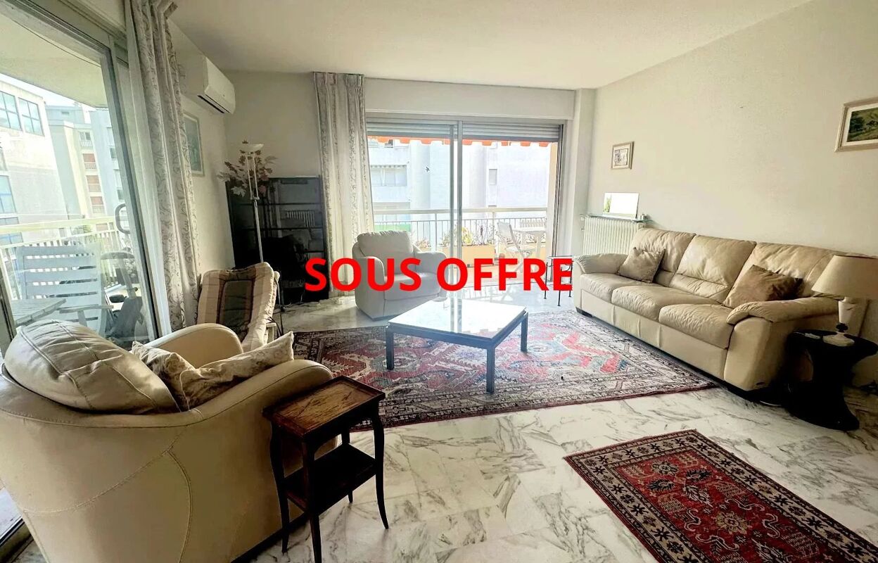 appartement 3 pièces 63 m2 à vendre à Cannes (06400)