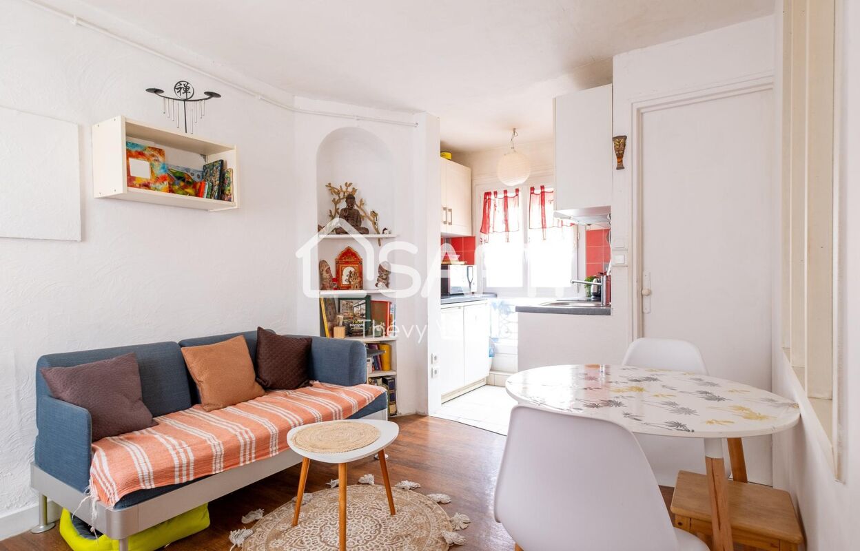 appartement 2 pièces 24 m2 à vendre à Paris 10 (75010)