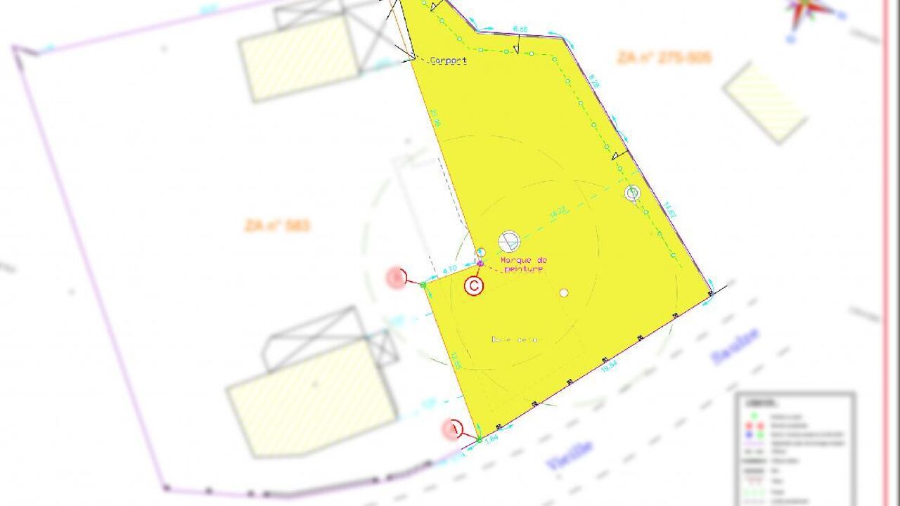 terrain  pièces 433 m2 à vendre à La Chapelle-des-Marais (44410)