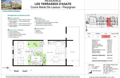 vente appartement 288 000 € à proximité de Villeneuve-de-la-Raho (66180)