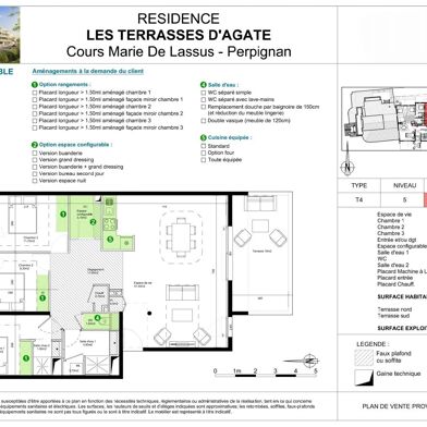 Appartement 4 pièces 98 m²