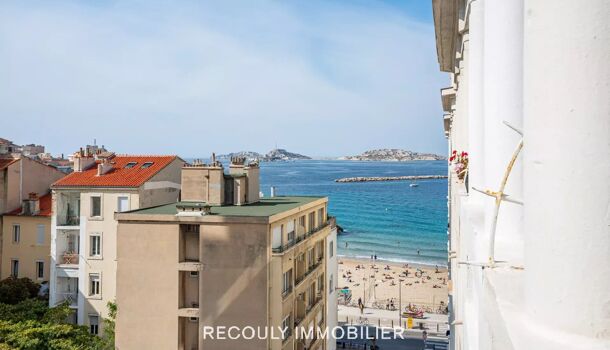 Appartement 2 pièces  à vendre Marseille 7eme 13007