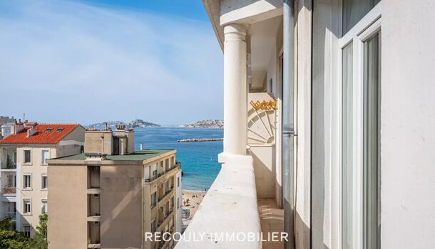 Appartement 2 pièces  à vendre Marseille 7eme 13007