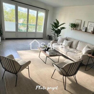 Appartement 3 pièces 55 m²