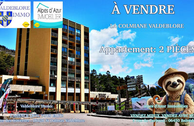 vente appartement 77 000 € à proximité de Valdeblore (06420)