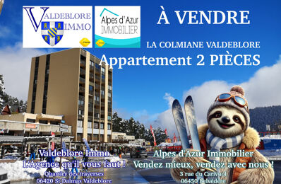 vente appartement 77 000 € à proximité de Saint-Martin-Vésubie (06450)