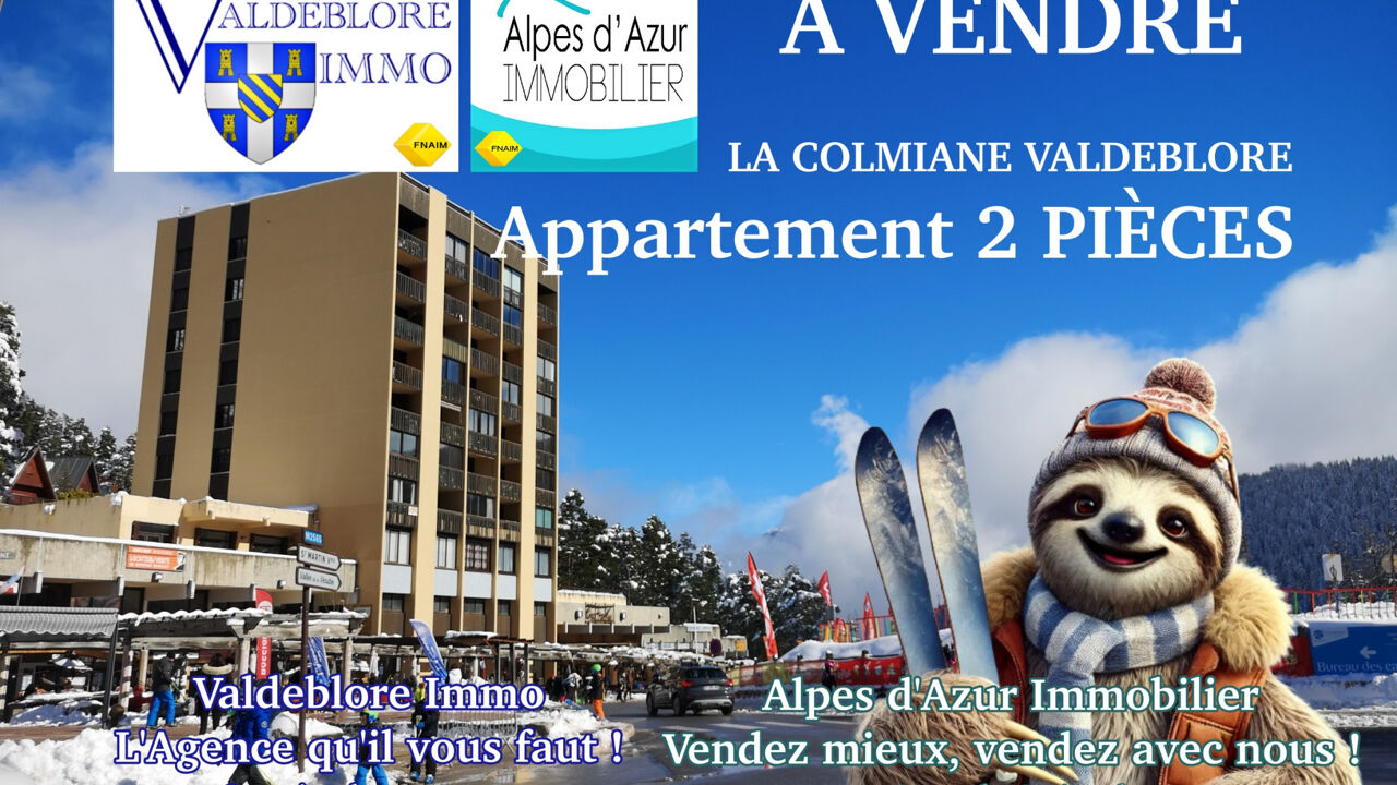 appartement 2 pièces 42 m2 à vendre à Valdeblore (06420)