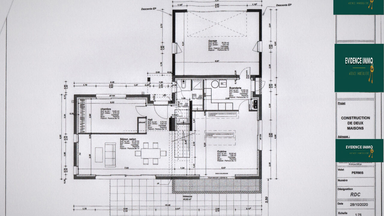 maison 5 pièces 180 m2 à vendre à Morestel (38510)