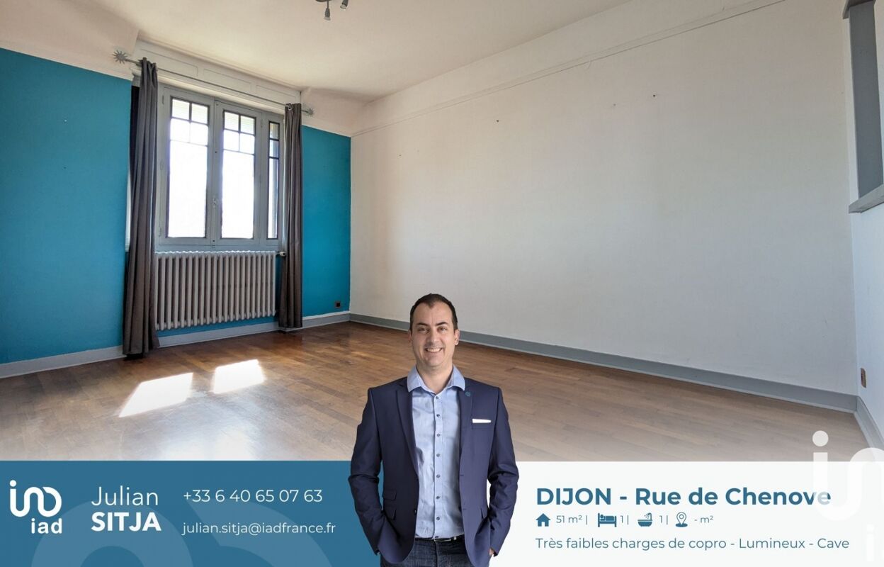 appartement 3 pièces 51 m2 à vendre à Dijon (21000)