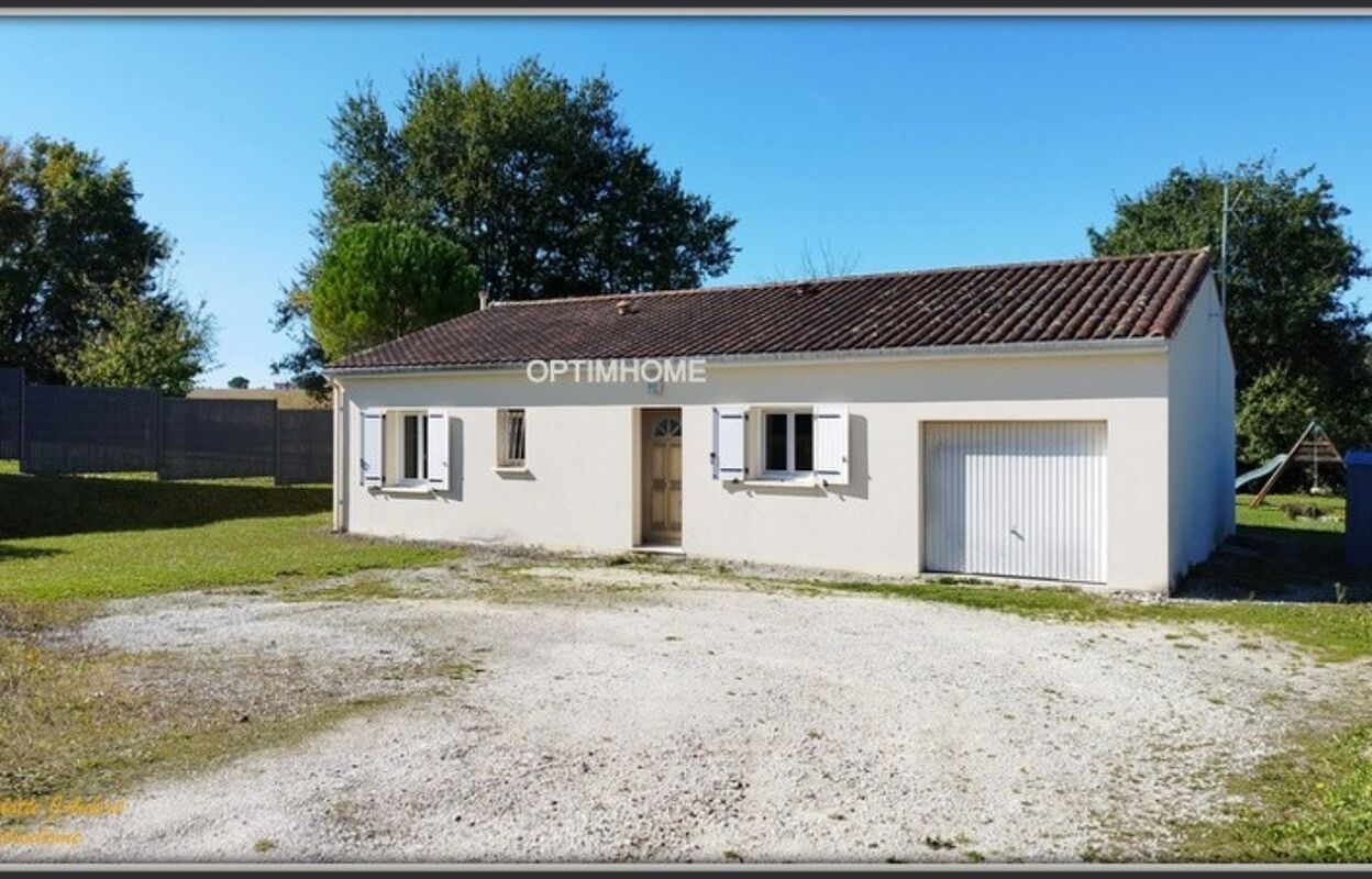 maison 4 pièces 92 m2 à vendre à Montmoreau-Saint-Cybard (16190)