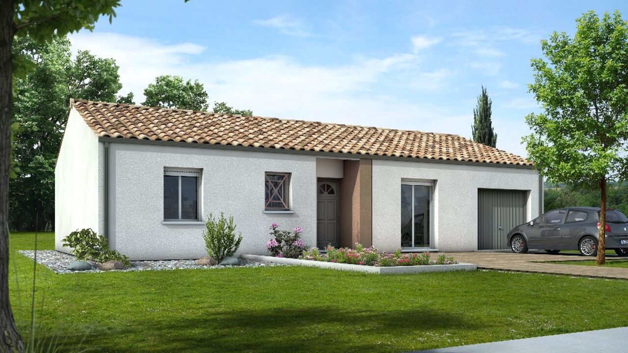 maison 4 pièces 92 m2 à vendre à Beauvais-sur-Matha (17490)