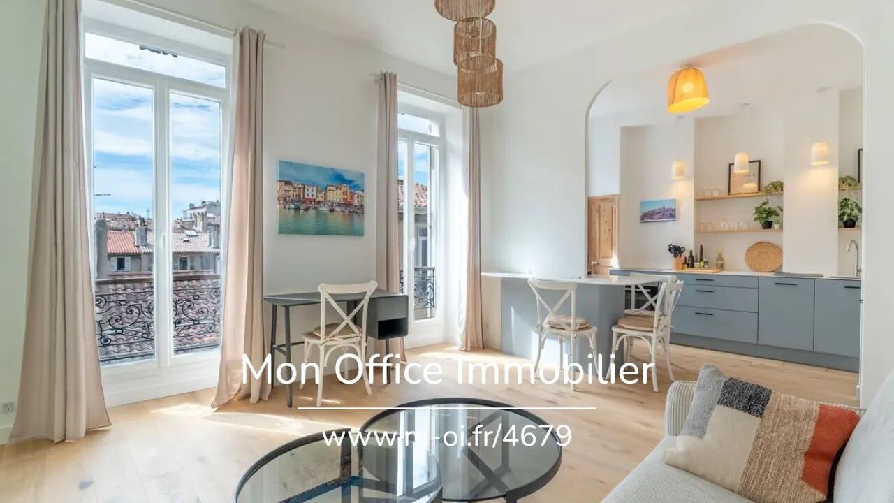 appartement 2 pièces 42 m2 à vendre à Marseille 5 (13005)