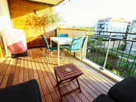 PORT-MARIANNE - TERRASSE VUE 180o 'PARC CHARPAK' + GARAGE — photo 4